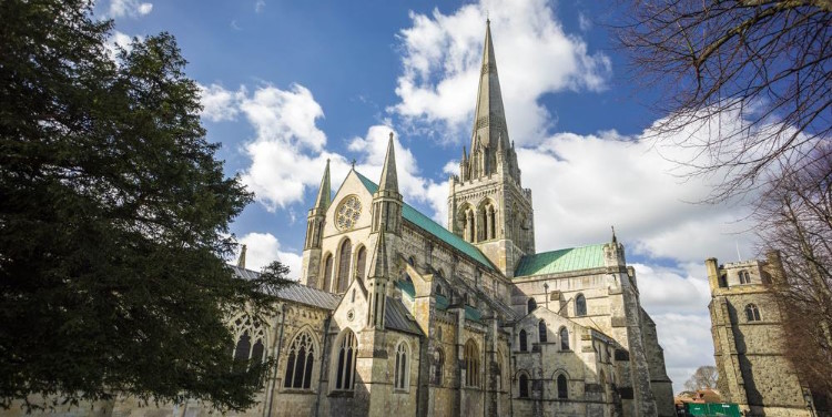 Chichester's Cathedral is a famous landmark