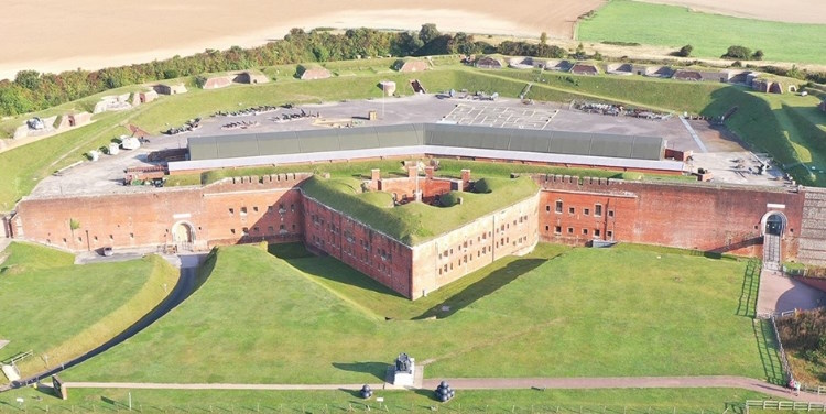 On Portsdown hill you will find a historic fort with a museum of weapons 